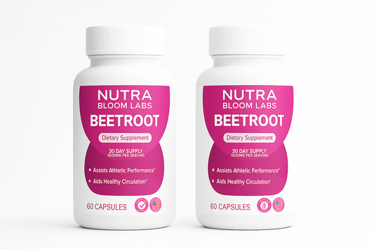 NutraBloomLabs™ Organic Beetroot Capsules